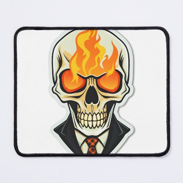Item preview, Business Flaming Skull designed and sold by IceOrFire.