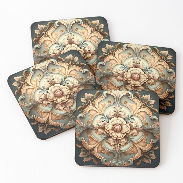 Item preview, Flower Like Pattern In Victorian Style 2 designed and sold by giggles-omg.