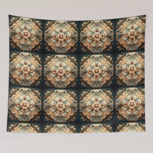 Item preview, Flower Like Pattern In Victorian Style 2 designed and sold by giggles-omg.