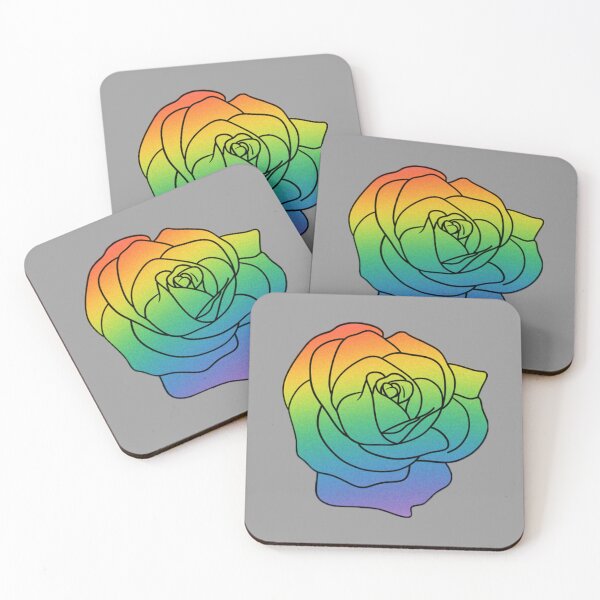 Item preview, Rainbow Rose designed and sold by ThePureAudacity.