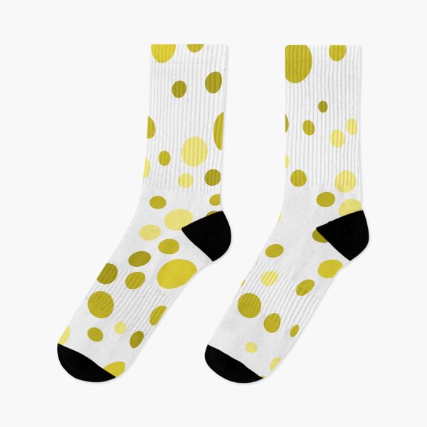 Item preview, Dot-tastic Yellow Polkadot pattern   designed and sold by WaffleWearables.