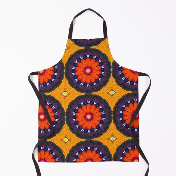 Artikelvorschau, Brightly Dyed Colorful Fabric Kaleidoscope Pattern 66 entworfen und verkauft von Swabcraft.