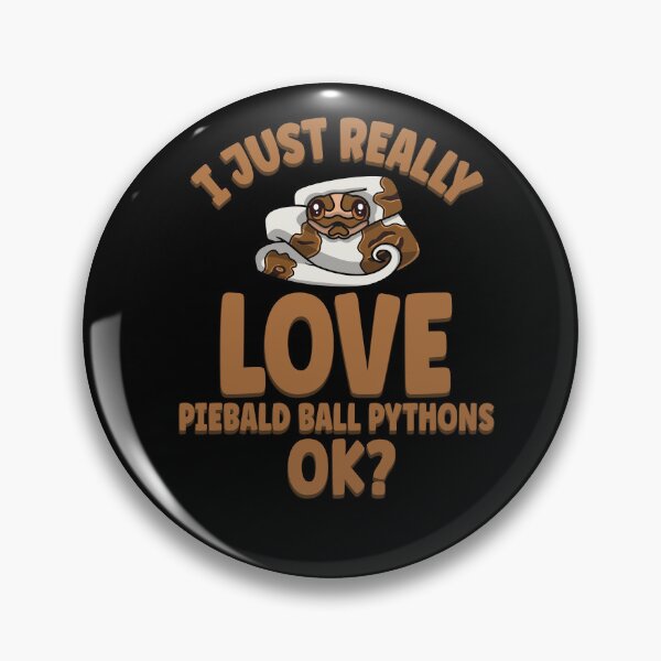 Item preview, I Just Really Love Piebald Ball Pythons OK designed and sold by eternallygifted.