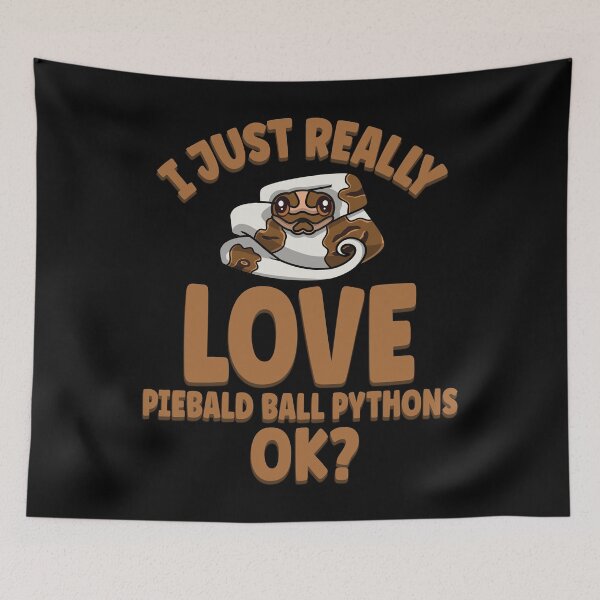 Item preview, I Just Really Love Piebald Ball Pythons OK designed and sold by eternallygifted.