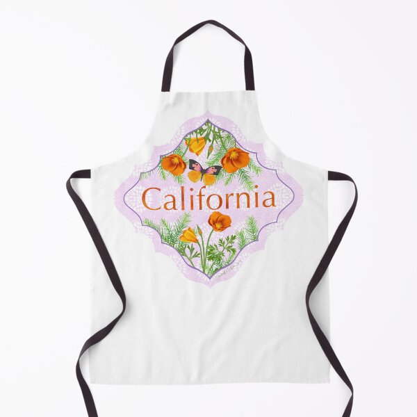 Item preview, California Poppy and Redwood Sticker | California State Illustration for water bottle, laptop, journal | Vinyl stickers for nature lovers and travelers Mug, Journal, Cup designed and sold by JourneyHomeMade.