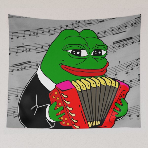 Item preview, Pepe Playing Accordion designed and sold by Slav-Art.