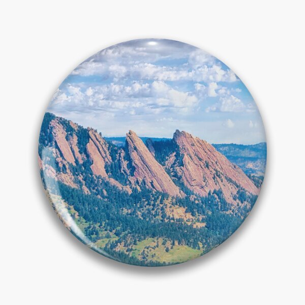 Item preview, Flatirons Colorado Boulder County landscape photograph designed and sold by art64.