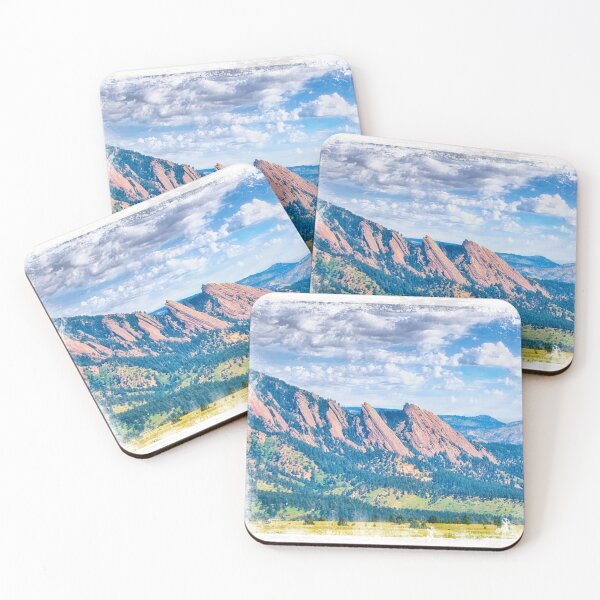 Item preview, Flatirons Colorado Boulder County landscape photograph designed and sold by art64.