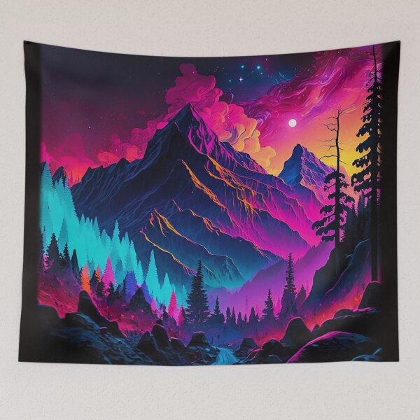 Item preview, Glowing Peaks designed and sold by FrumTheMindOf.
