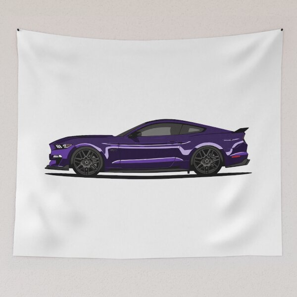 Item preview, Mustang GT (Purple) designed and sold by Graffeine Art.