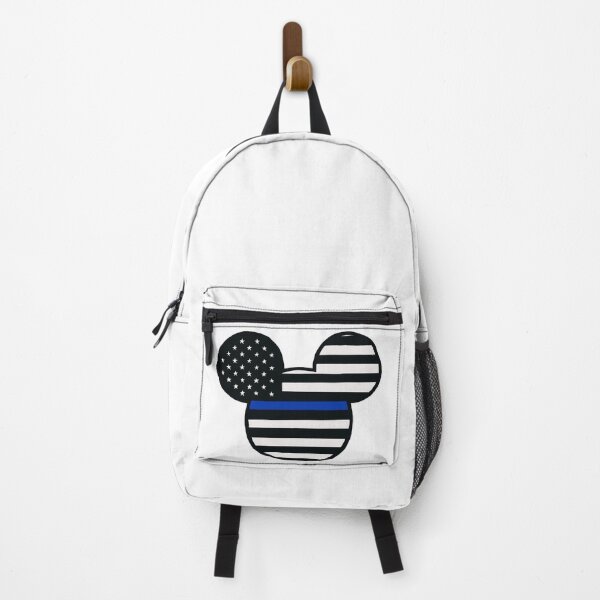Item preview, Blue line Mickey flag designed and sold by RayRaysX2.