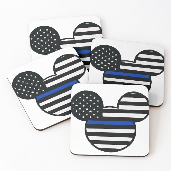 Artikelvorschau, Blaue Linie Mickey-Flagge entworfen und verkauft von RayRaysX2.
