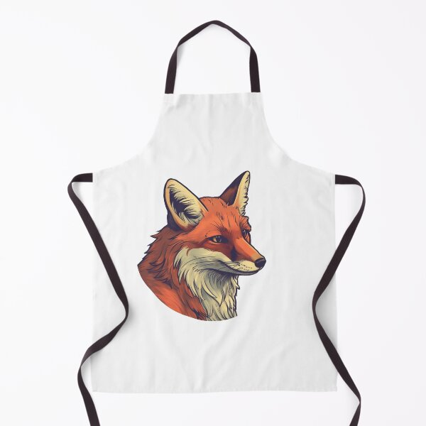 Aperçu de l'œuvre Renard fervent créée et vendue par CuteAnimalPrint.