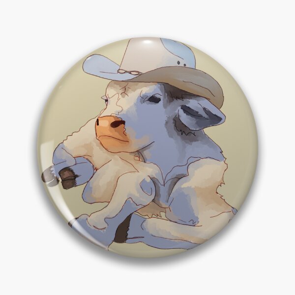 Item preview, Calf in a Cowboy Hat designed and sold by kaleap192.