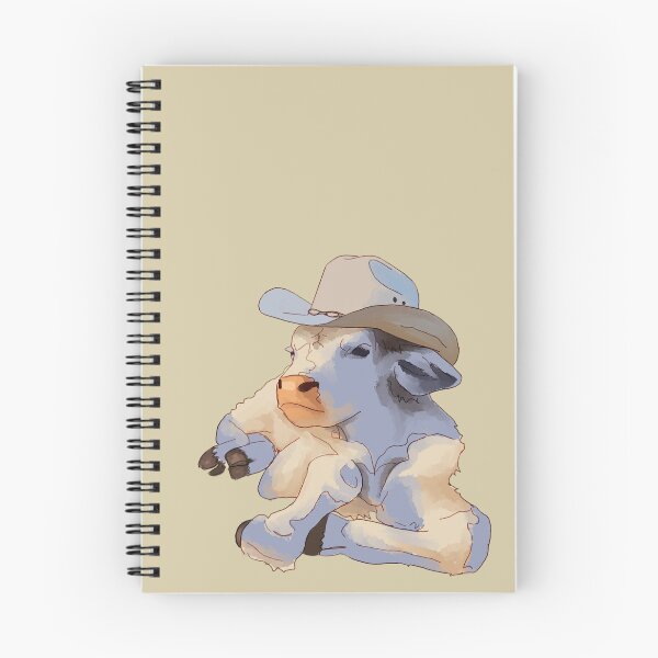 Item preview, Calf in a Cowboy Hat designed and sold by kaleap192.