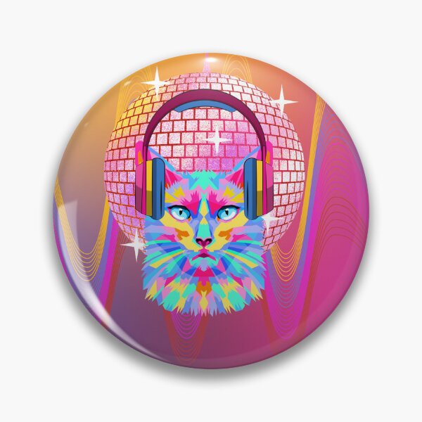 Item preview, Cat disco music beats designed and sold by Lotsalaughta.