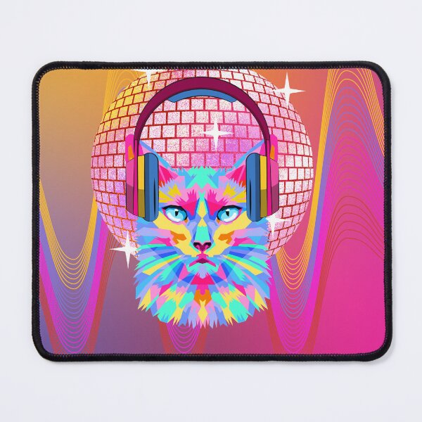 Item preview, Cat disco music beats designed and sold by Lotsalaughta.