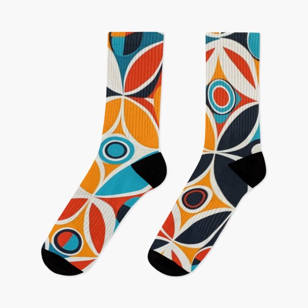 Item preview, Midcentury Modern Mod Art Bright Colored Geometric Graphic Design Pattern designed and sold by Step, Repeat.