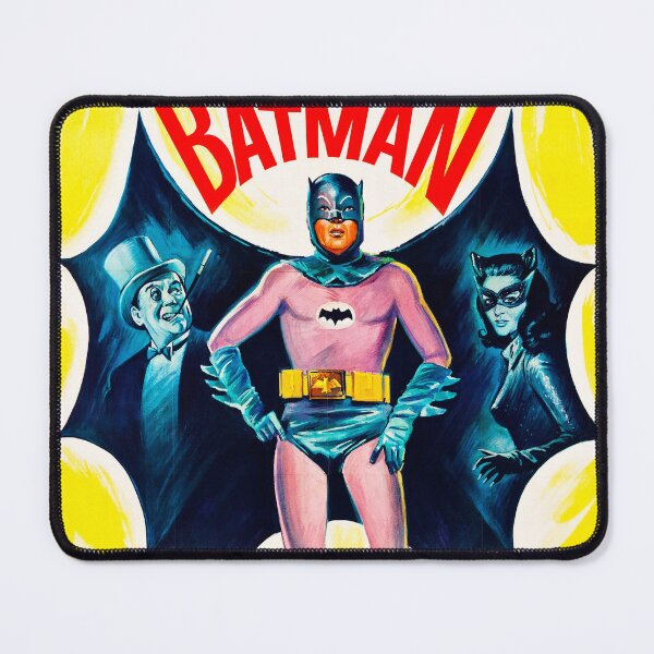 Item preview, Superhero Comic Book 1966 French Alternative Movie Poster designed and sold by BetterDaze.