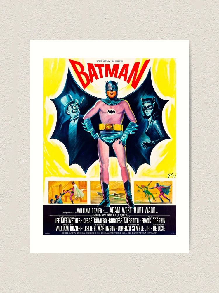 1966 Batman Japanese Film Poster Print