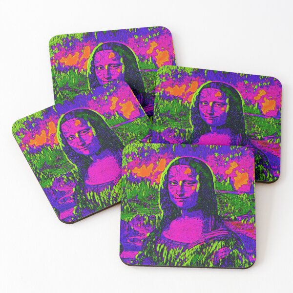 Item preview, Psychedelic Moana Lisa designed and sold by WildArtDesigns.