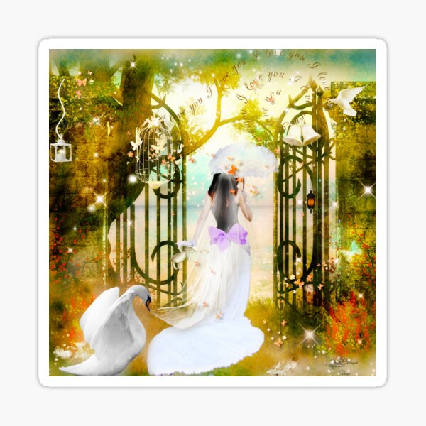 The Bride Sticker