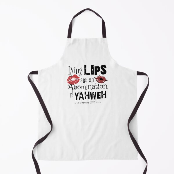 Item preview, Lying Lips Are An Abomination To YAHWEH - Torah Bible Design - TorahWear designed and sold by Andrew Carter.