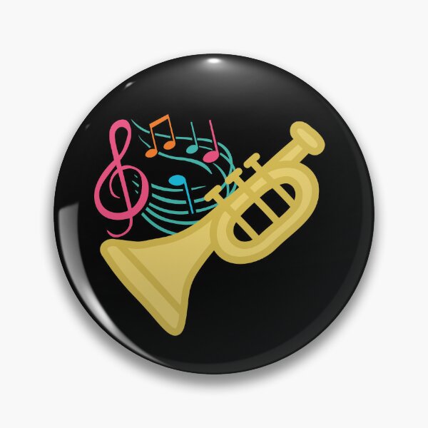 Item preview, Funky Trumpet colorful print designed and sold by kathtrumpet.