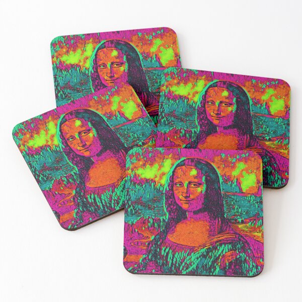 Item preview, Psychedelic Moana Lisa 3 designed and sold by WildArtDesigns.