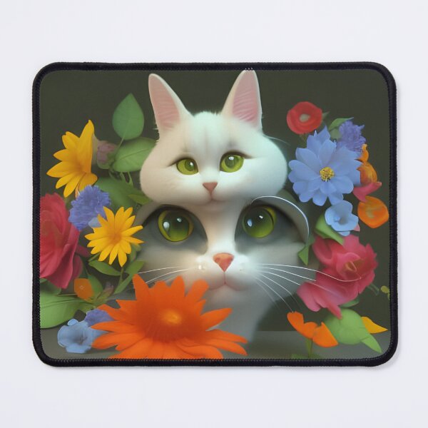 Item preview, Cat Flower 11 designed and sold by Camila Hamdan.