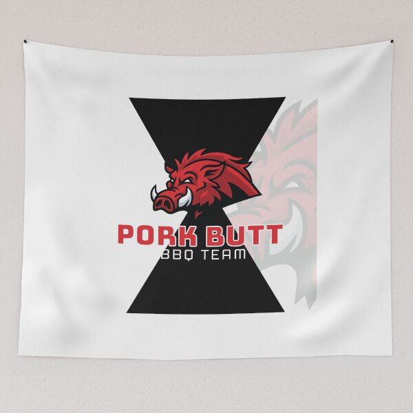 Item preview, Pork butt bbq team designed and sold by Rickido.