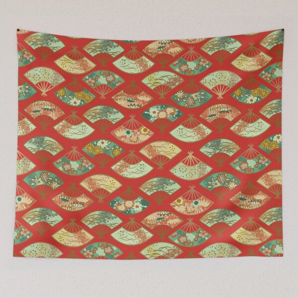 Item preview, Pretty Japanese fans designed and sold by Aakheperure.