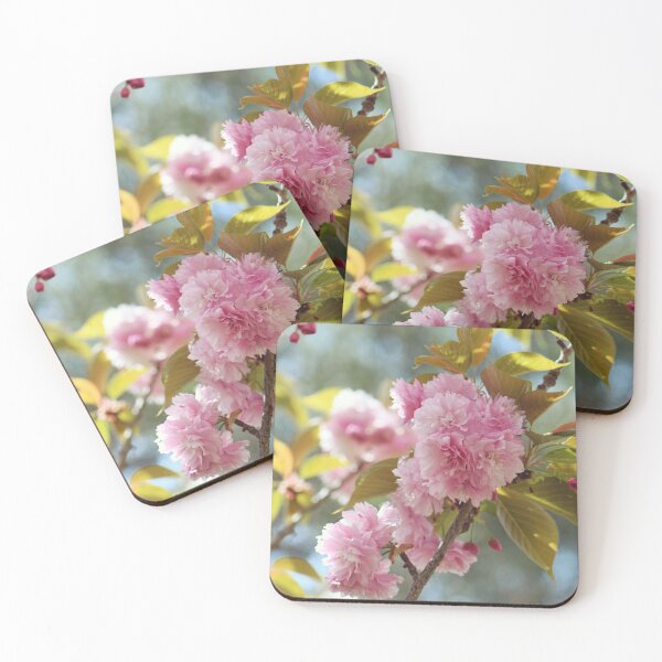 Item preview, Beautiful double blossoms of the Pink Flowering Cherry Sekiyama designed and sold by Cloudlingpics.