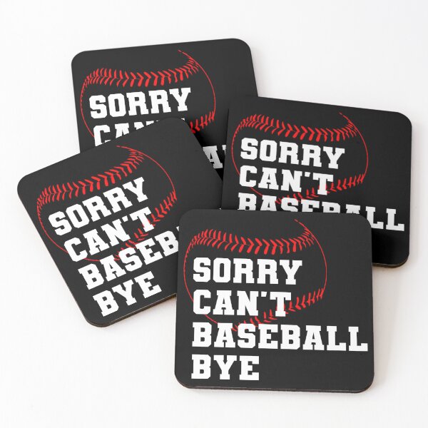 Item preview, Sorry. can't. baseball. bye shirt, funny baseball coach shirt, funny baseball player gift, funny baseball shirt, baseball gift, sarcasm designed and sold by cizito.