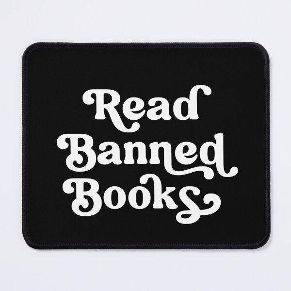 Item preview, Read Banned Books Retro Lettering designed and sold by Good-Politics.