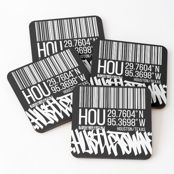 Item preview, Houston, TX (white) designed and sold by ICYMI-DZNS.