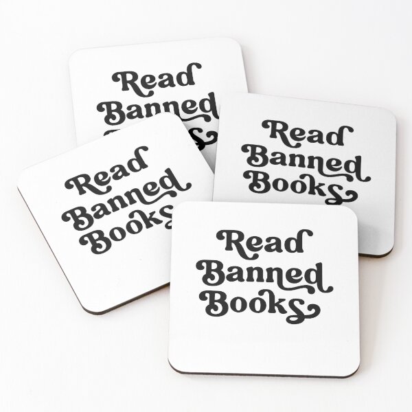 Item preview, Read Banned Books Retro Lettering designed and sold by Good-Politics.