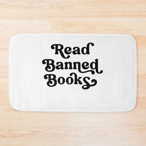 Item preview, Read Banned Books Retro Lettering designed and sold by Good-Politics.
