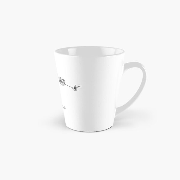 Aquarius Zodiac Wildflower Constellation Tall Mug
