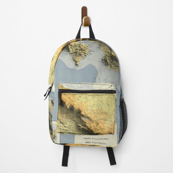 Item preview, 1971 Costa Rica Relief Map 3D digitally-rendered designed and sold by ThinkAboutMaps.