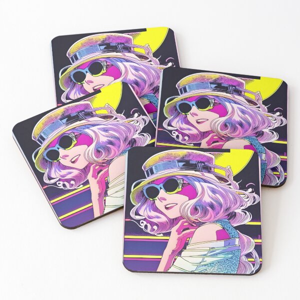 Item preview, Summer Fashion | Retro Girl | 80's Anime | designed and sold by iPhoneGuy.