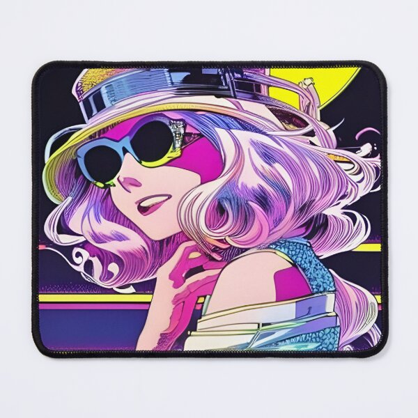 Item preview, Summer Fashion | Retro Girl | 80's Anime | designed and sold by iPhoneGuy.