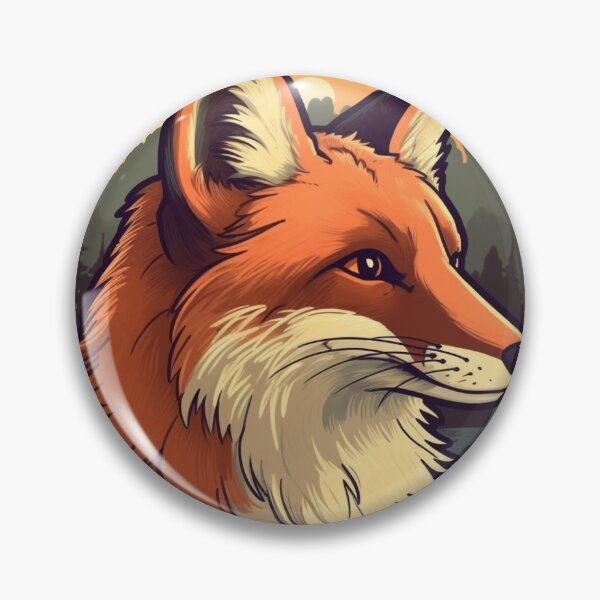 Item preview, Attentive Fox designed and sold by CuteAnimalPrint.