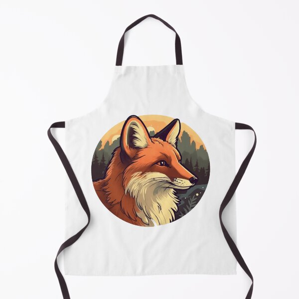 Item preview, Attentive Fox designed and sold by CuteAnimalPrint.