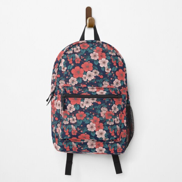 Item preview, Dark Japanese Sakura Floral Pattern  designed and sold by StudioTokyo.