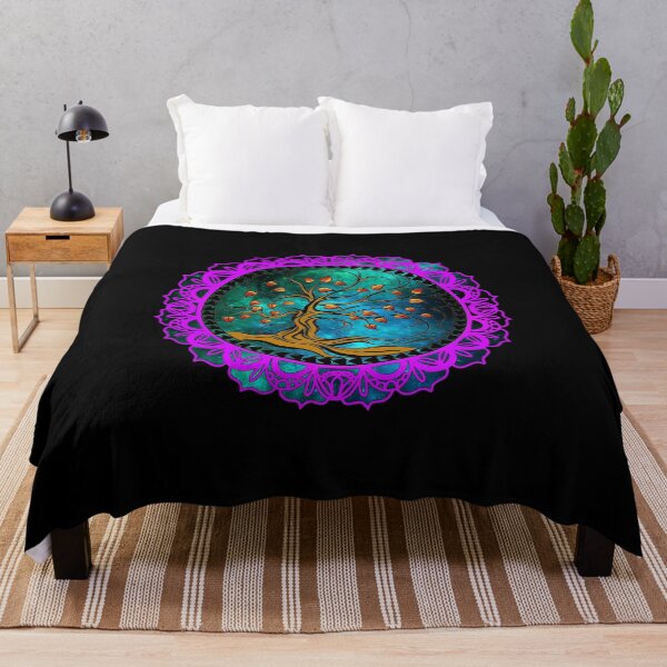 Item preview, Universal Tree of life With Mandala - Purple  designed and sold by Robertworkshop.