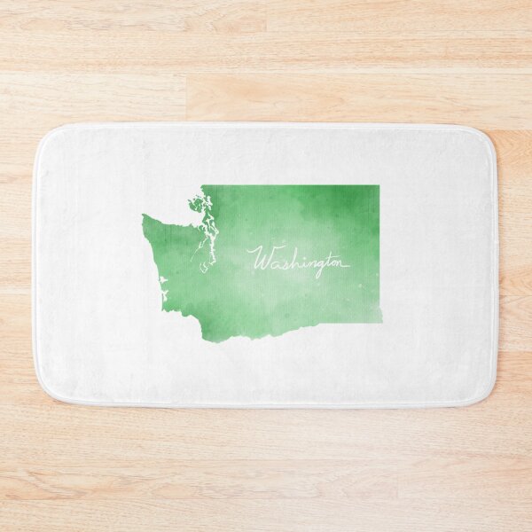 Item preview, Washington State Watercolor (Green) designed and sold by Meganemer4.