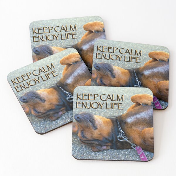 Item preview, Keep calm and enjoy life designed and sold by likbatonboot.