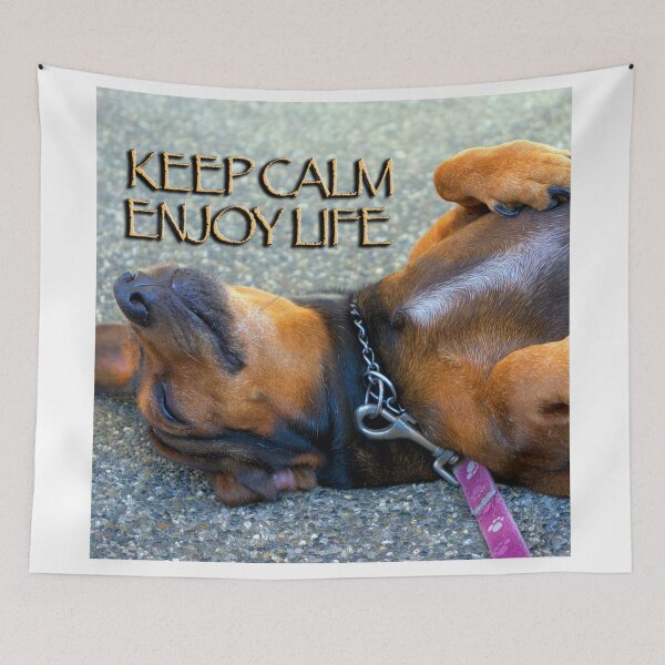 Item preview, Keep calm and enjoy life designed and sold by likbatonboot.
