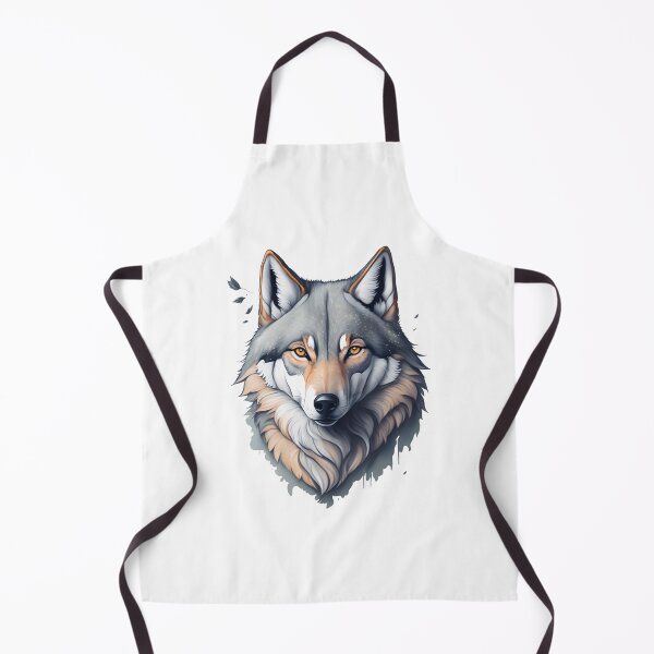 Item preview, WF05 gray wolf fox lupus animal wild aesthetic strong brave designed and sold by onenatureplace.